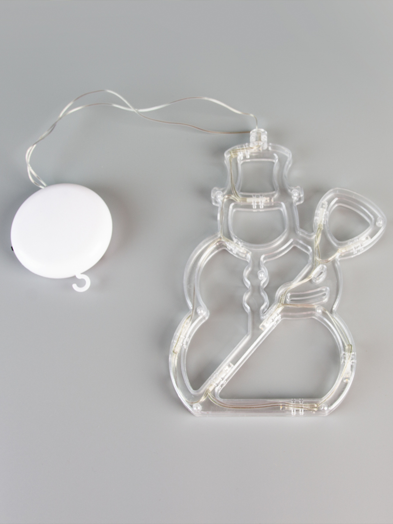 Игрушка светодиодная "Снеговик" на батарейках MBM HOME модель DH-NY-87 T Фото