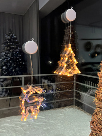 Игрушка светодиодная "Олень" на батарейках MBM MY HOME модель DH-NY-89 T Фото