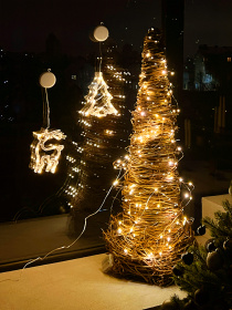 Игрушка светодиодная "Олень" на батарейках MBM MY HOME модель DH-NY-89 T Фото