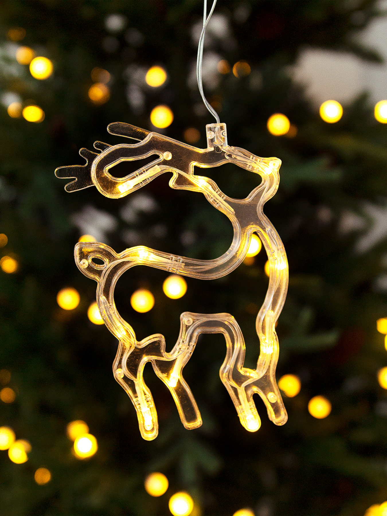 Іграшка світлодіодна "Олень" на батарейках MBM HOME модель DH-NY-89 T Фото