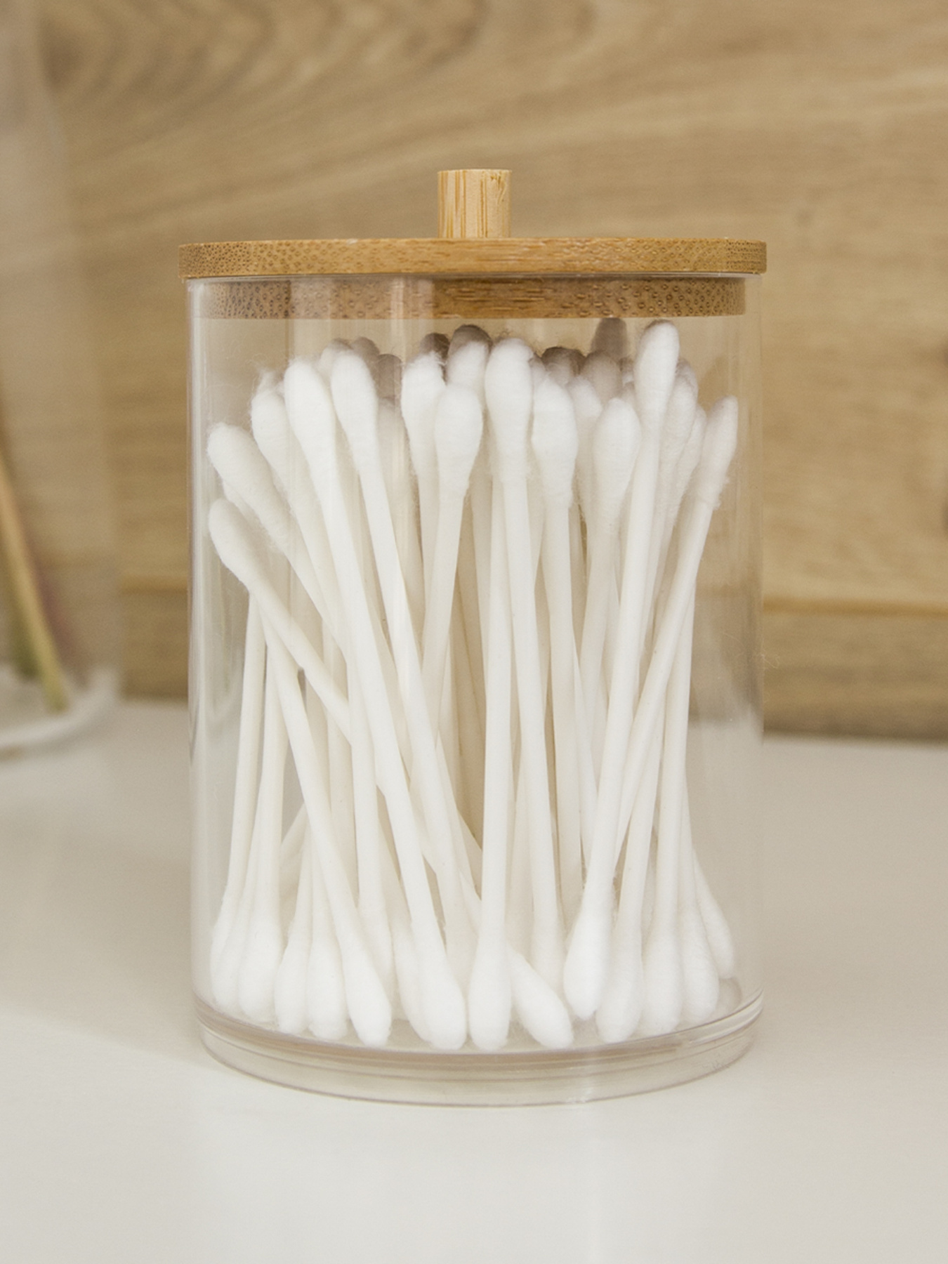 Органайзер для ватных палочек "Paris" MBM MY HOME модель FH-25 T/WOOD Фото