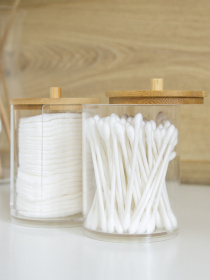 Органайзер для ватных палочек "Paris" MBM MY HOME модель FH-25 T/WOOD Фото