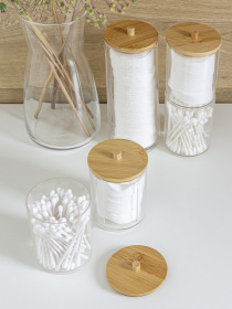 Органайзер для ватных дисков "Paris" MBM MY HOME модель FH-26 T/WOOD Фото