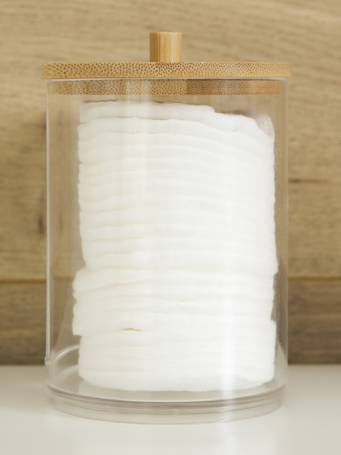 Органайзер для ватних дисків "Paris" MBM HOME модель FH-26 T/WOOD Фото