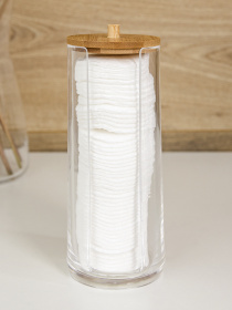 Органайзер для ватных дисков "Paris" MBM MY HOME модель FH-28 T/WOOD Фото