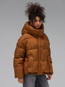 Зимняя куртка VIVA WEAR модель 056-caramel Фото