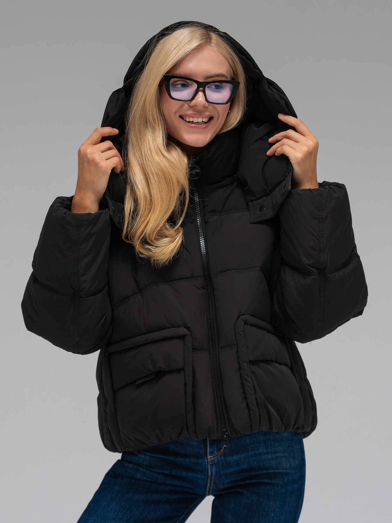 Зимняя куртка VIVA WEAR модель 357-black Фото