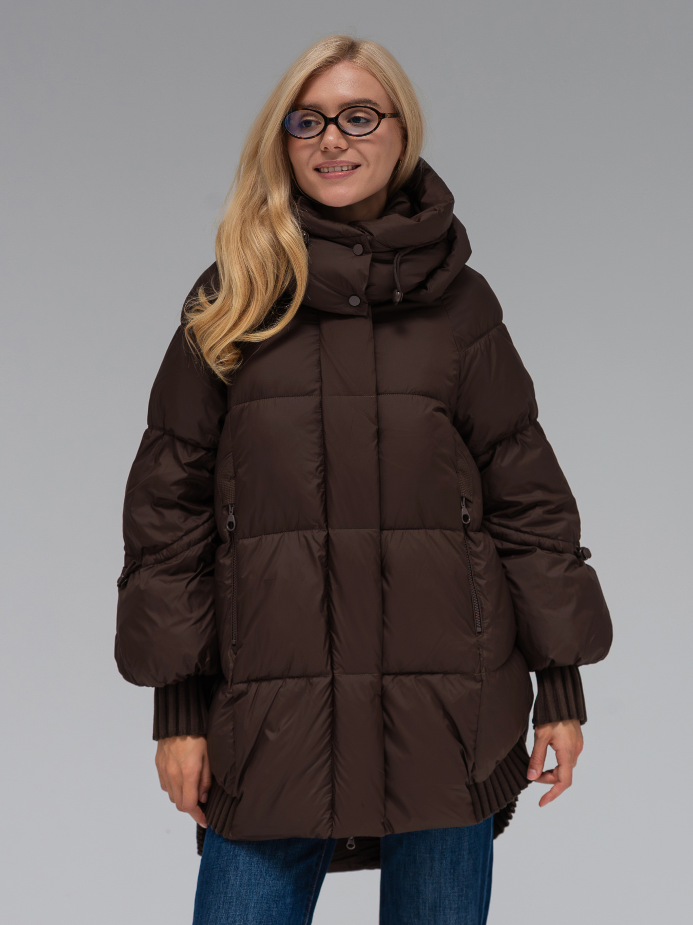 Зимняя куртка VIVA WEAR модель 662-brown Фото