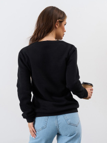 Світшот ISSA Plus модель 14892_черный Фото