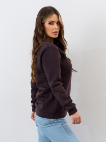 Свитшот ISSA Plus модель 14892_темно_коричневый Фото