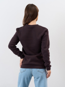 Світшот ISSA Plus модель 14892_темно_коричневый Світшот ISSA Plus модель 14892_темно_коричневый Фото