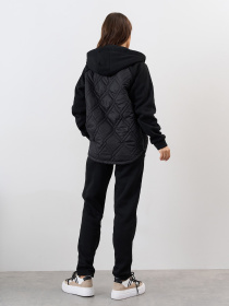 Повседневный костюм ISSA Plus модель SA-565_черный Фото