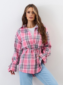 Сорочка повсякденна ISSA Plus модель SA-663_розовый Сорочка повсякденна ISSA Plus модель SA-663_розовый Фото