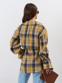 Рубашка ISSA Plus модель SA-663_желтый Фото