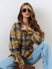 Рубашка ISSA Plus модель SA-663_желтый Фото