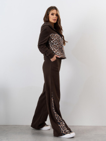 Спортивний костюм ISSA Plus модель SA-674_коричневый Фото