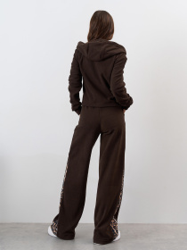 Спортивний костюм ISSA Plus модель SA-674_коричневый Фото