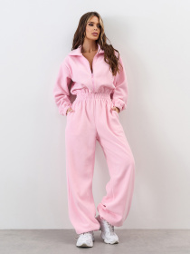 Комбинезон с утеплителем ISSA Plus модель SA-676_розовый Фото