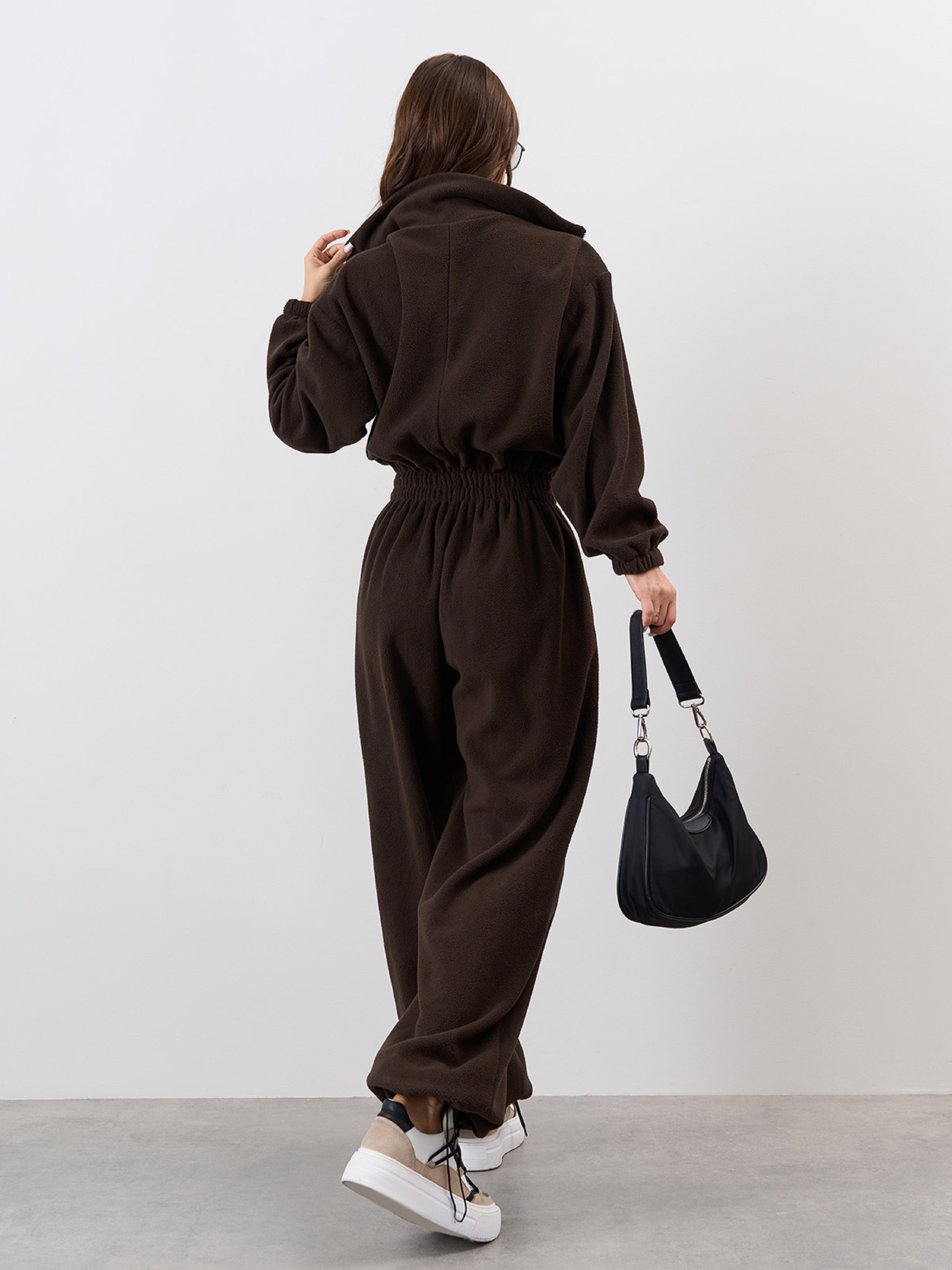 Комбинезон с утеплителем ISSA Plus модель SA-676_коричневый Фото