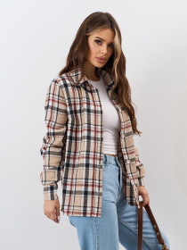 Сорочка повсякденна ISSA Plus модель 15331_мультиколор Фото