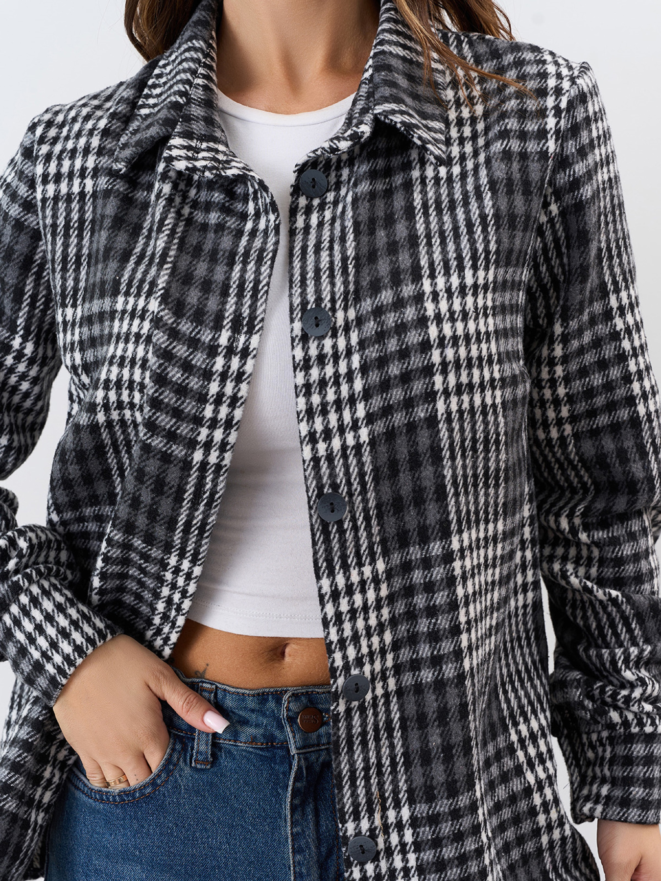 Рубашка ISSA Plus модель 15332_мультиколор Фото