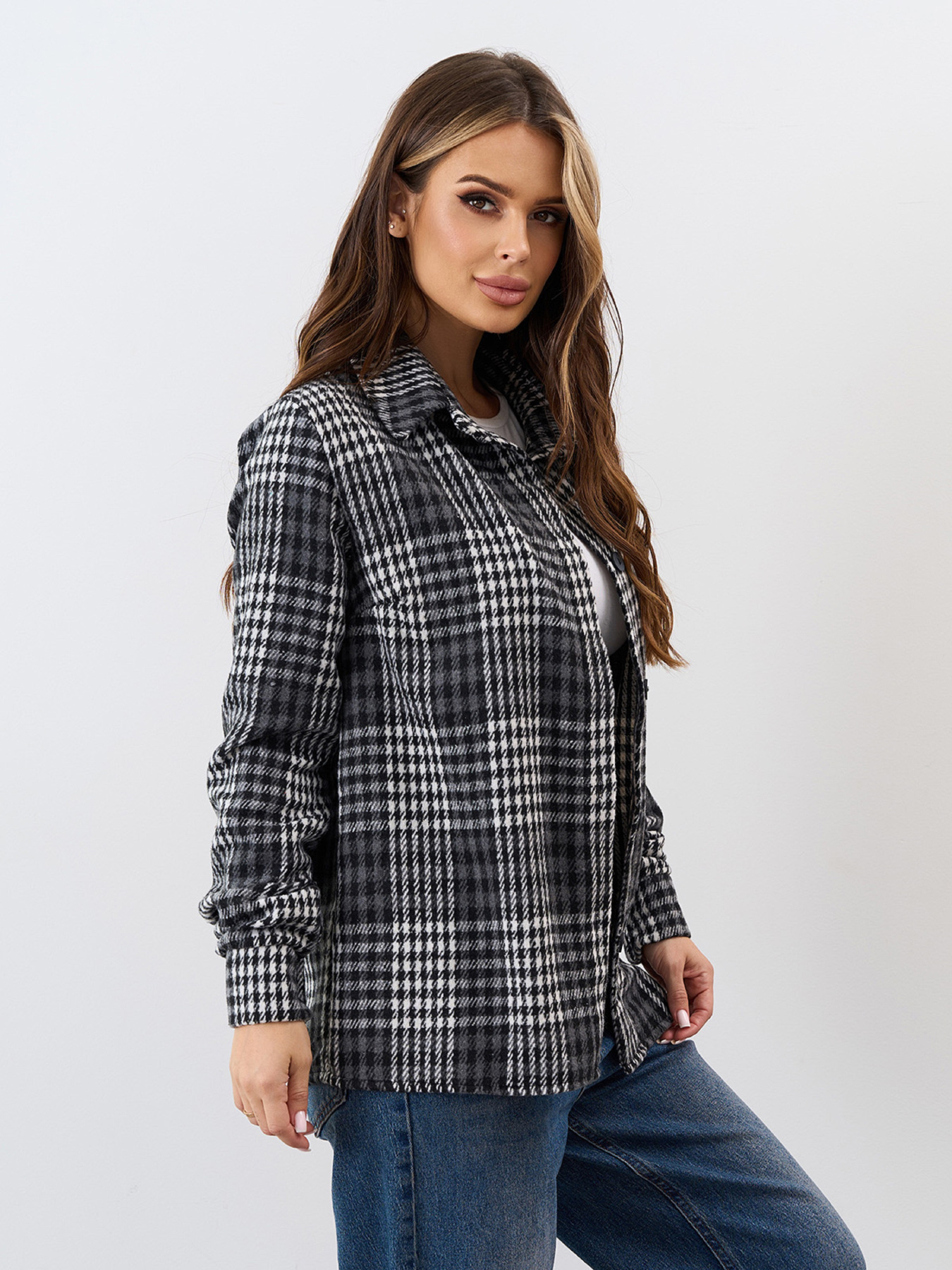 Рубашка повседневная ISSA Plus модель 15332_мультиколор Фото