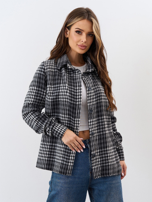 Сорочка повсякденна ISSA Plus модель 15332_мультиколор Фото