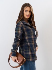 Рубашка ISSA Plus модель 15334_мультиколор Фото