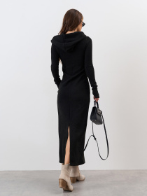 Платье макси ISSA Plus модель 15335_черный Фото