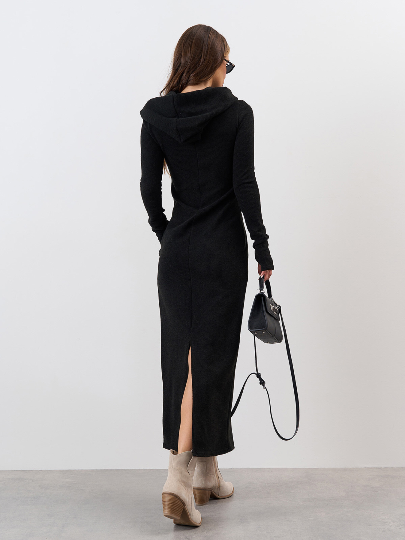 Платье макси ISSA Plus модель 15335_черный Платье макси ISSA Plus модель 15335_черный Фото