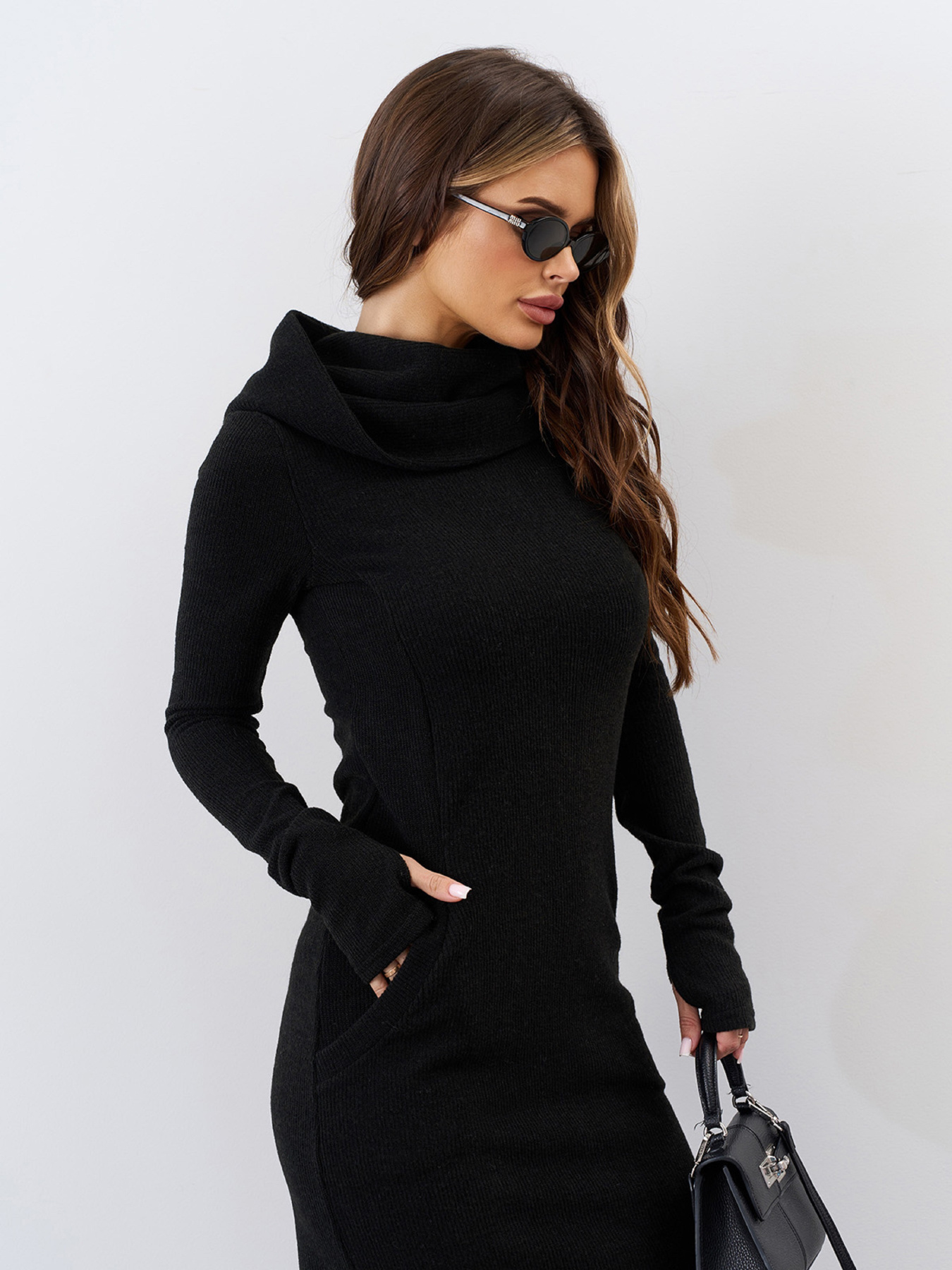 Платье макси ISSA Plus модель 15335_черный Платье макси ISSA Plus модель 15335_черный Фото