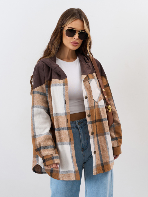 Рубашка повседневная ISSA Plus модель 15338_мультиколор Фото