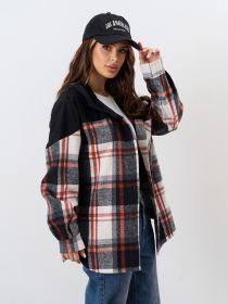 Рубашка повседневная ISSA Plus модель 15339_черный Фото