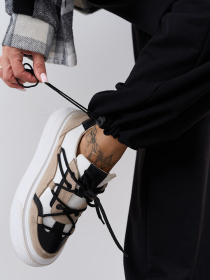 Штаны спортивные ISSA Plus модель 15340B_черный Фото