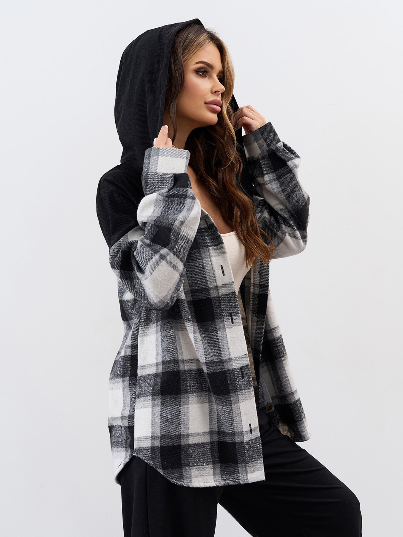 Рубашка ISSA Plus модель 15340R_черный Фото