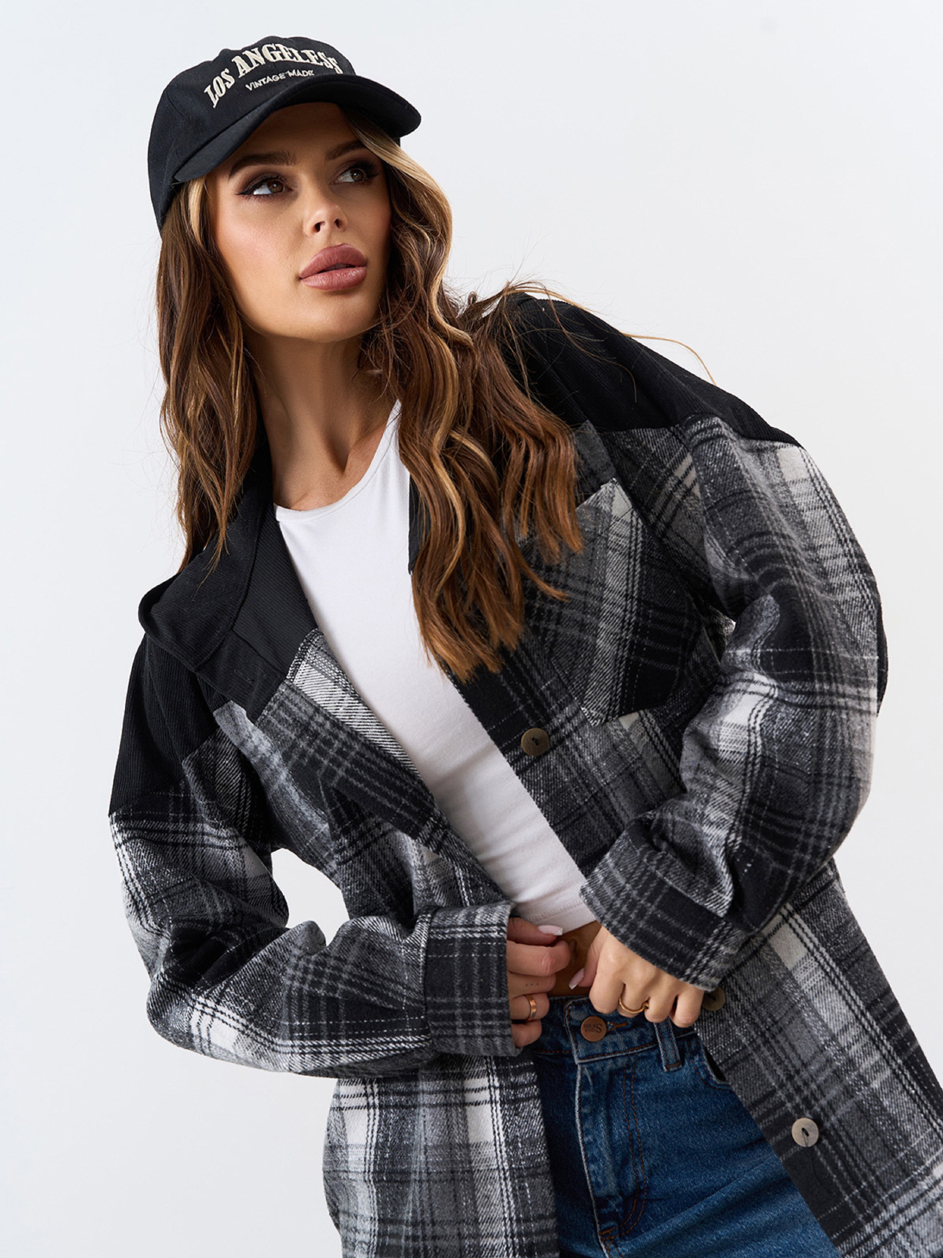 Рубашка ISSA Plus модель 15341_черный Фото