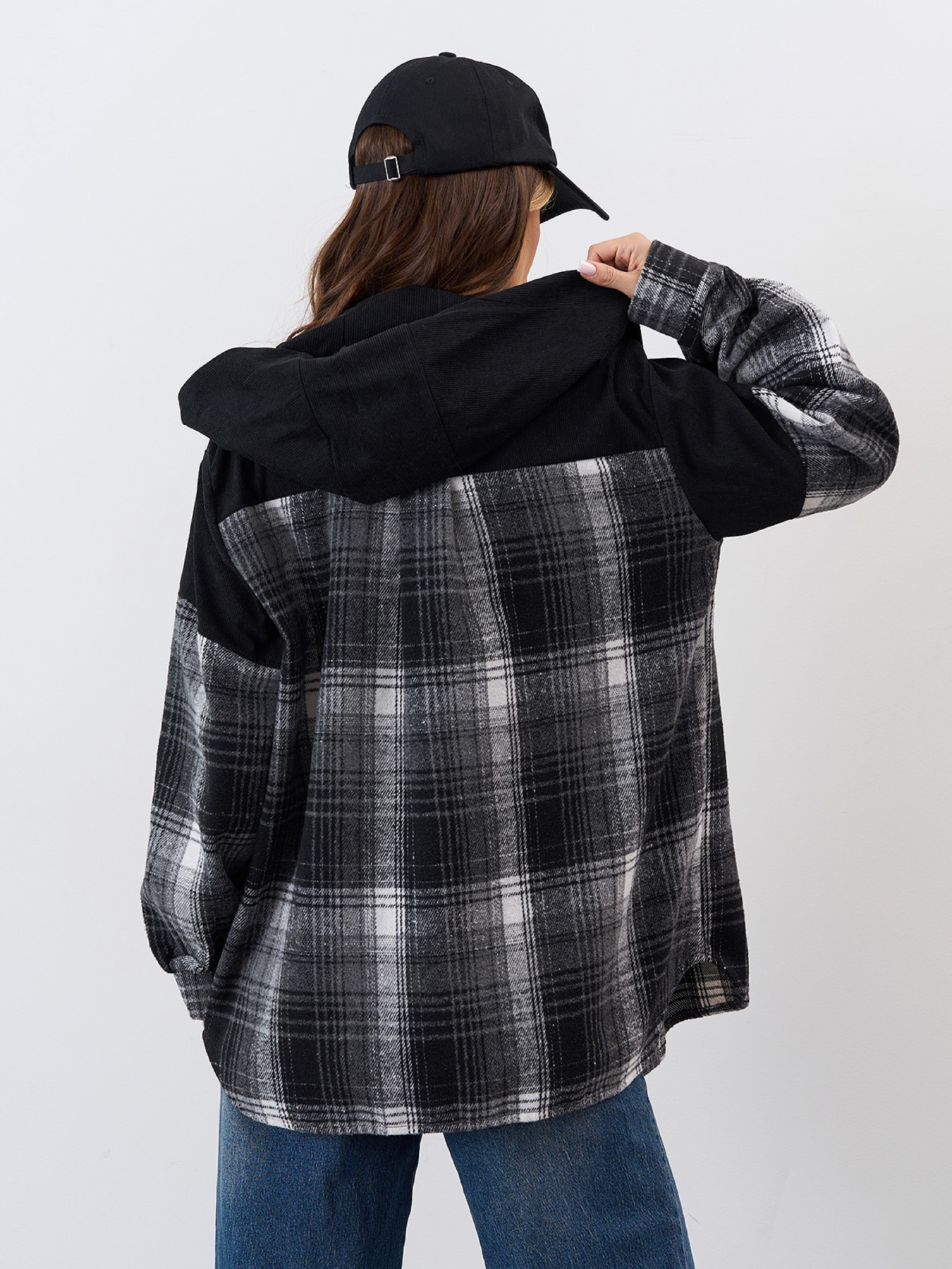 Рубашка повседневная ISSA Plus модель 15341_черный Фото