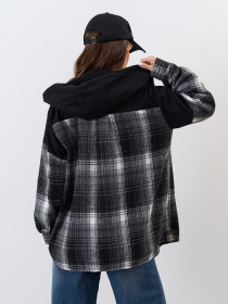 Рубашка повседневная ISSA Plus модель 15341_черный Фото