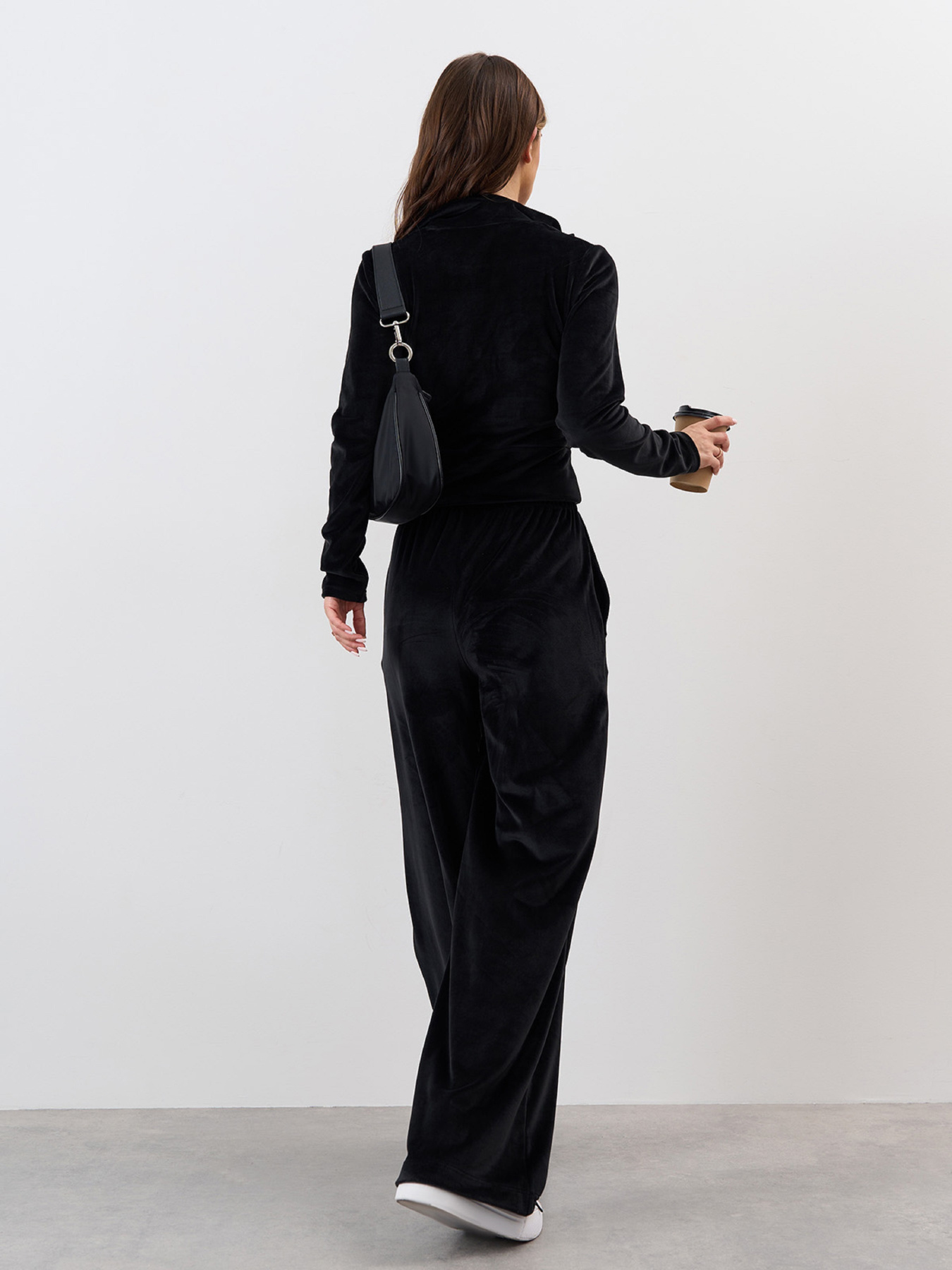 Повседневный костюм ISSA Plus модель 15342_черный Фото