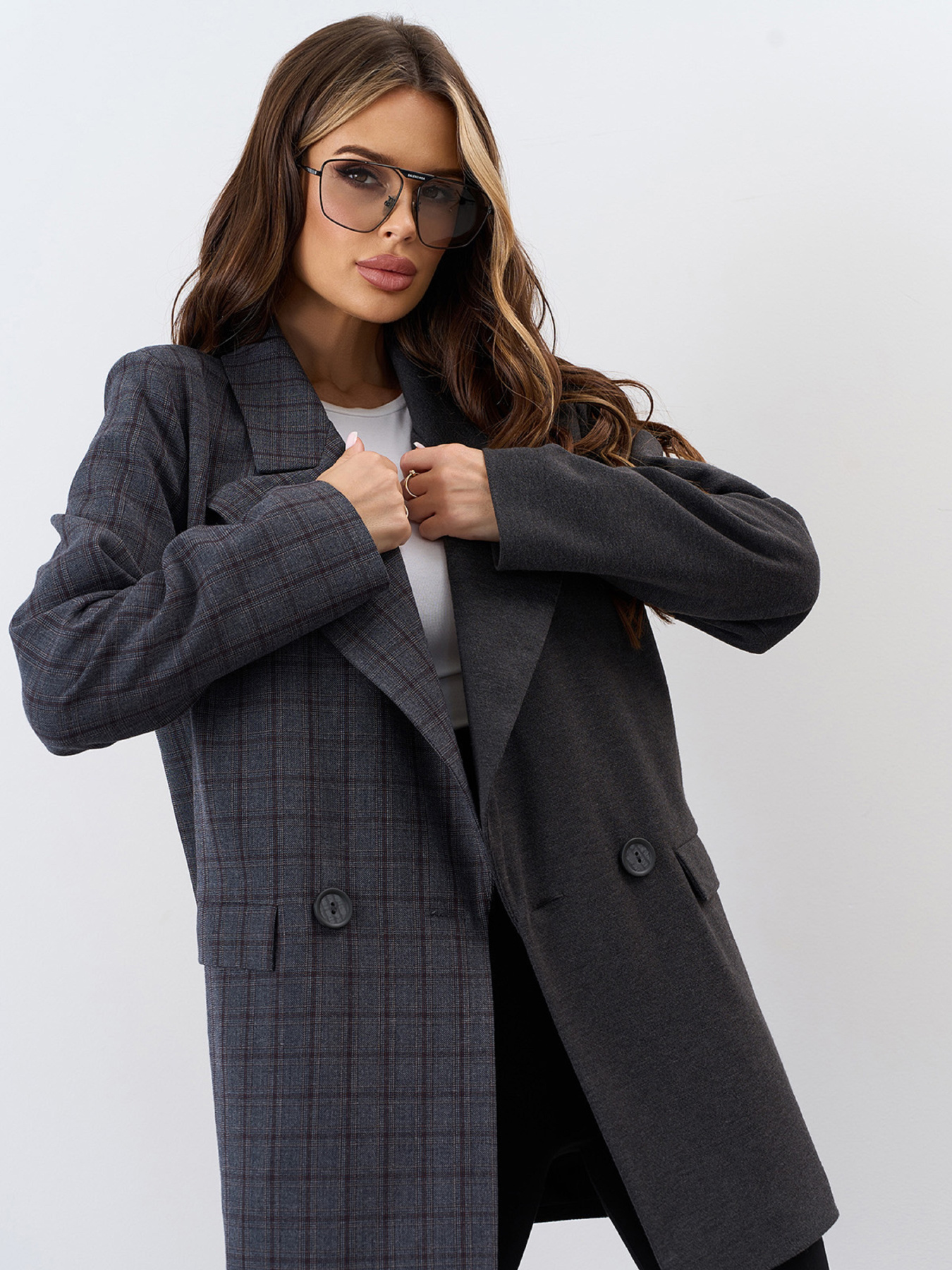 Пиджак ISSA Plus модель 15344_мультиколор Фото