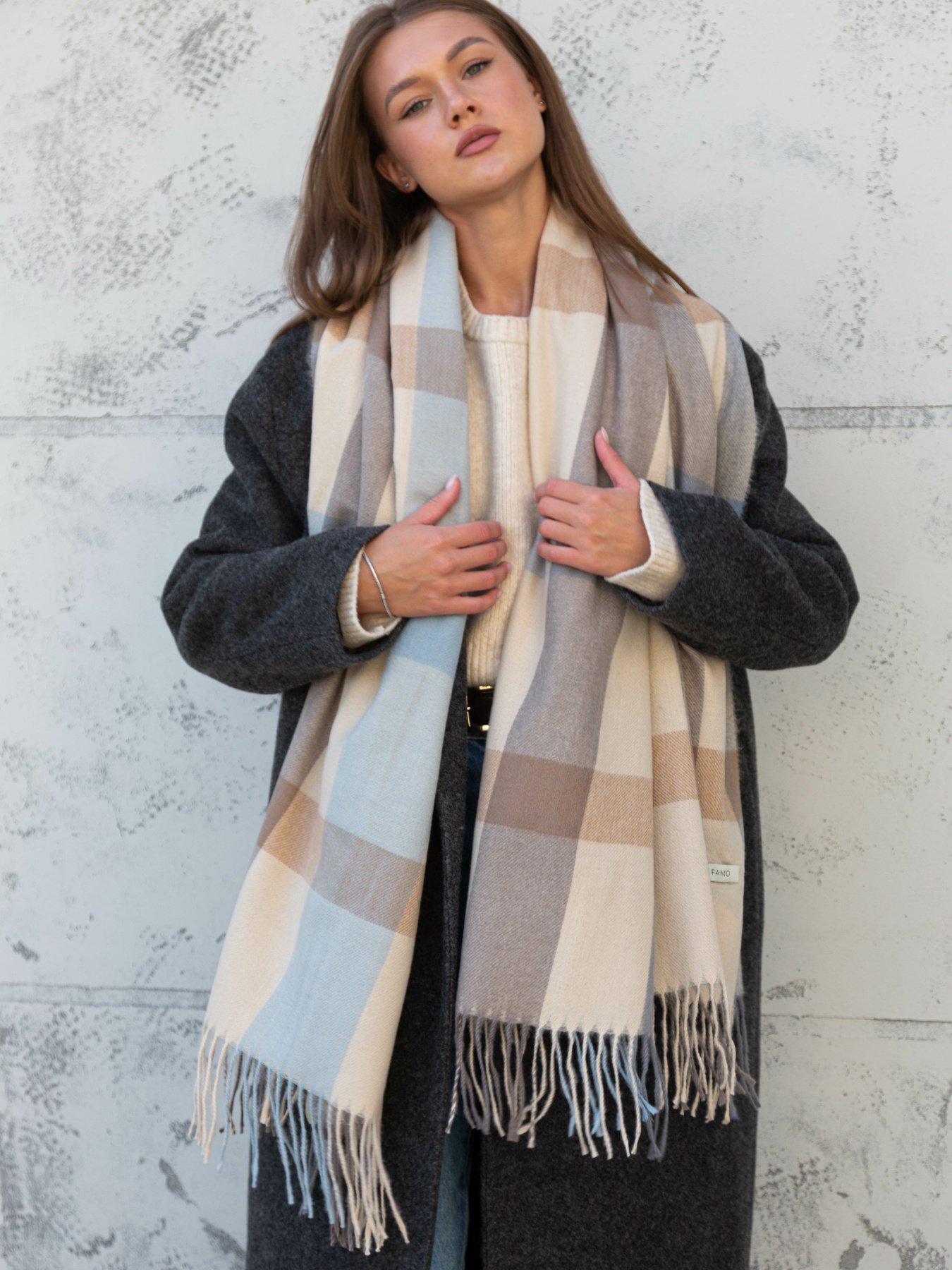 Шарф Famo модель SH-110026_02 Фото