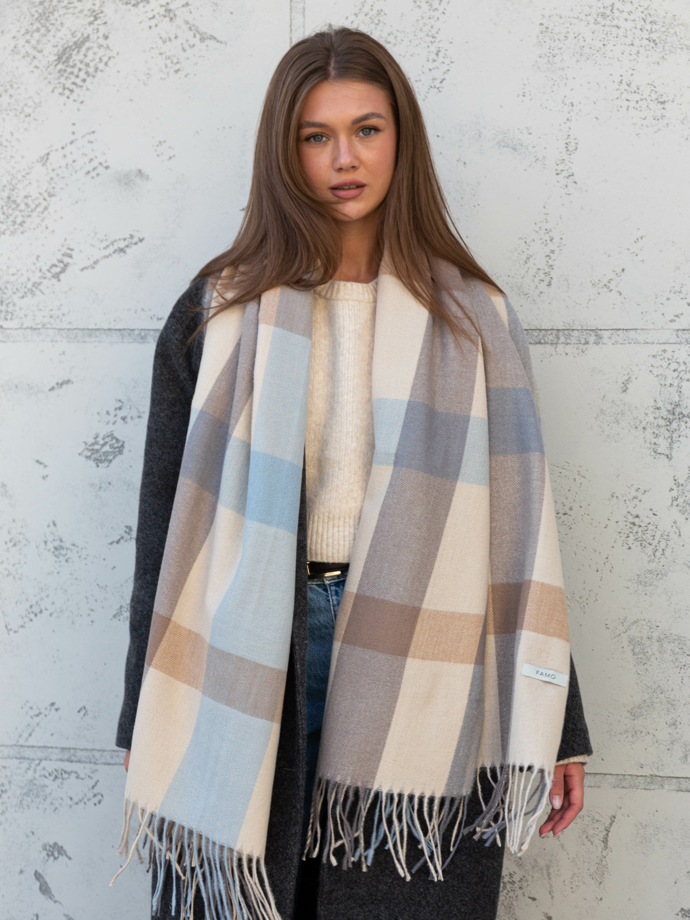 Шарф Famo модель SH-110026_02 Фото