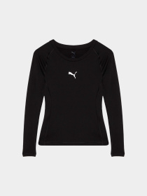 Кофта спортивная PUMA Liga Baselayer Tee Ls W модель 768763 Фото