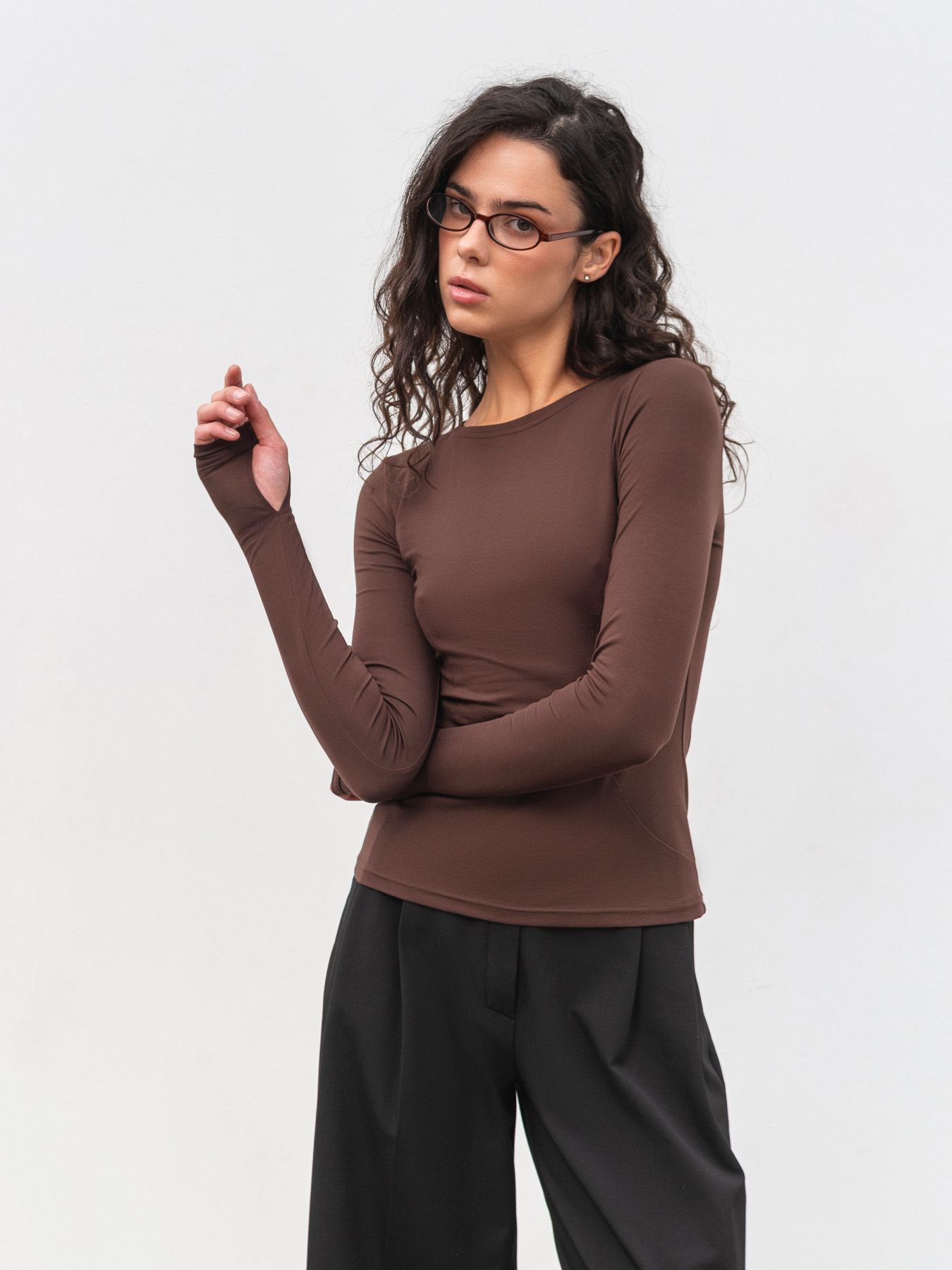 Лонгслив Romashka Тенеро модель 207023705061 Фото