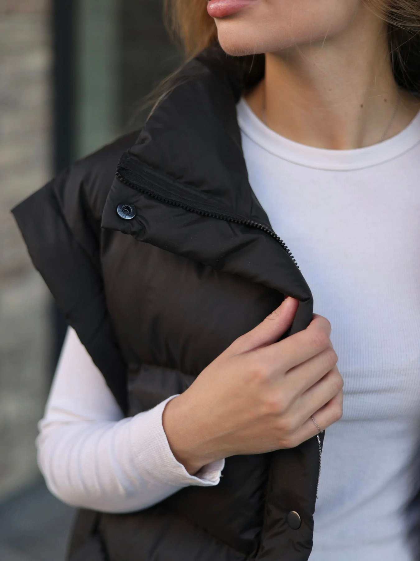 Жилет с утеплителем KAZKOVA модель T1759078302 Фото