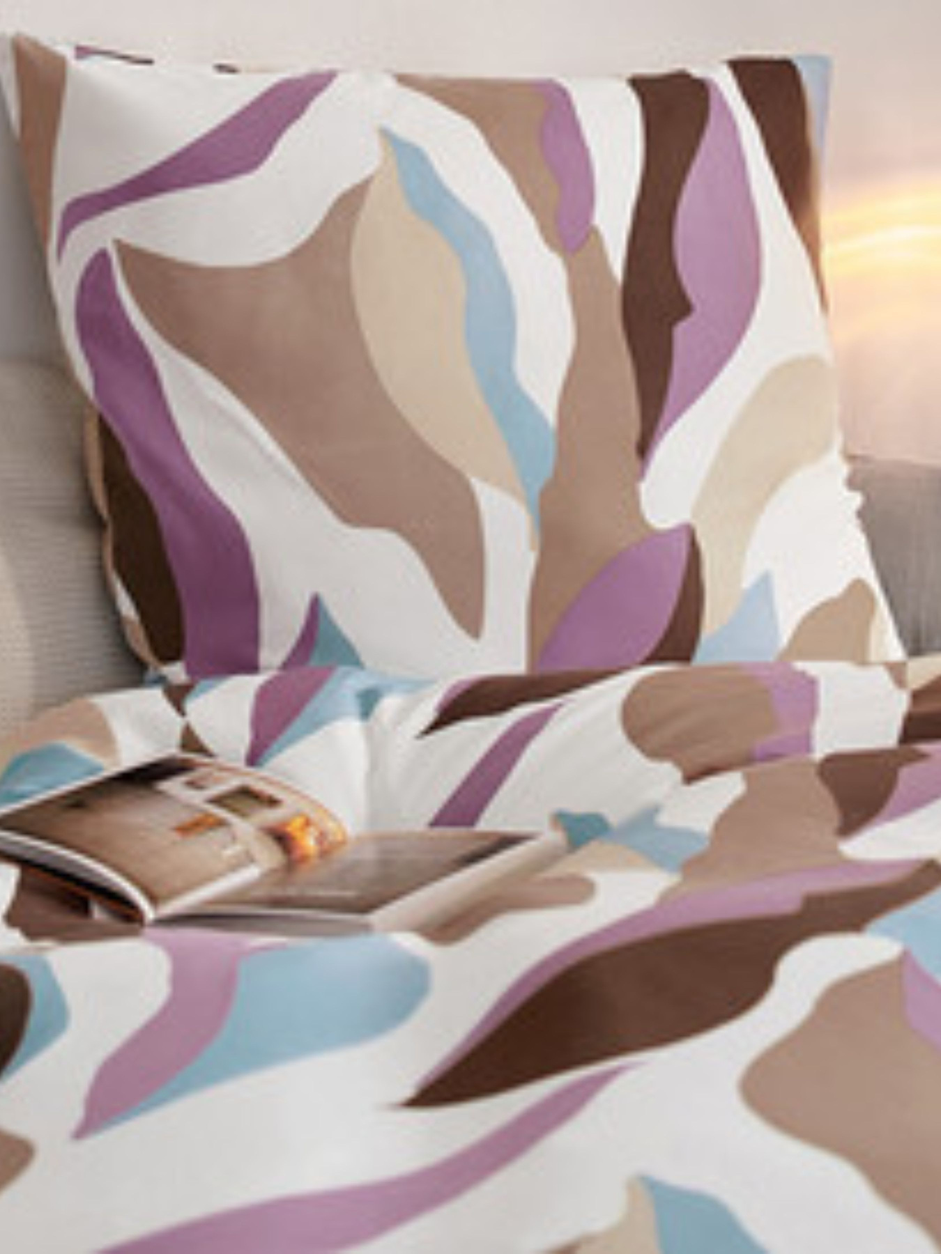 Комплект постельного белья пододеяльник и наволочка Tchibo модель T1759083921 Фото