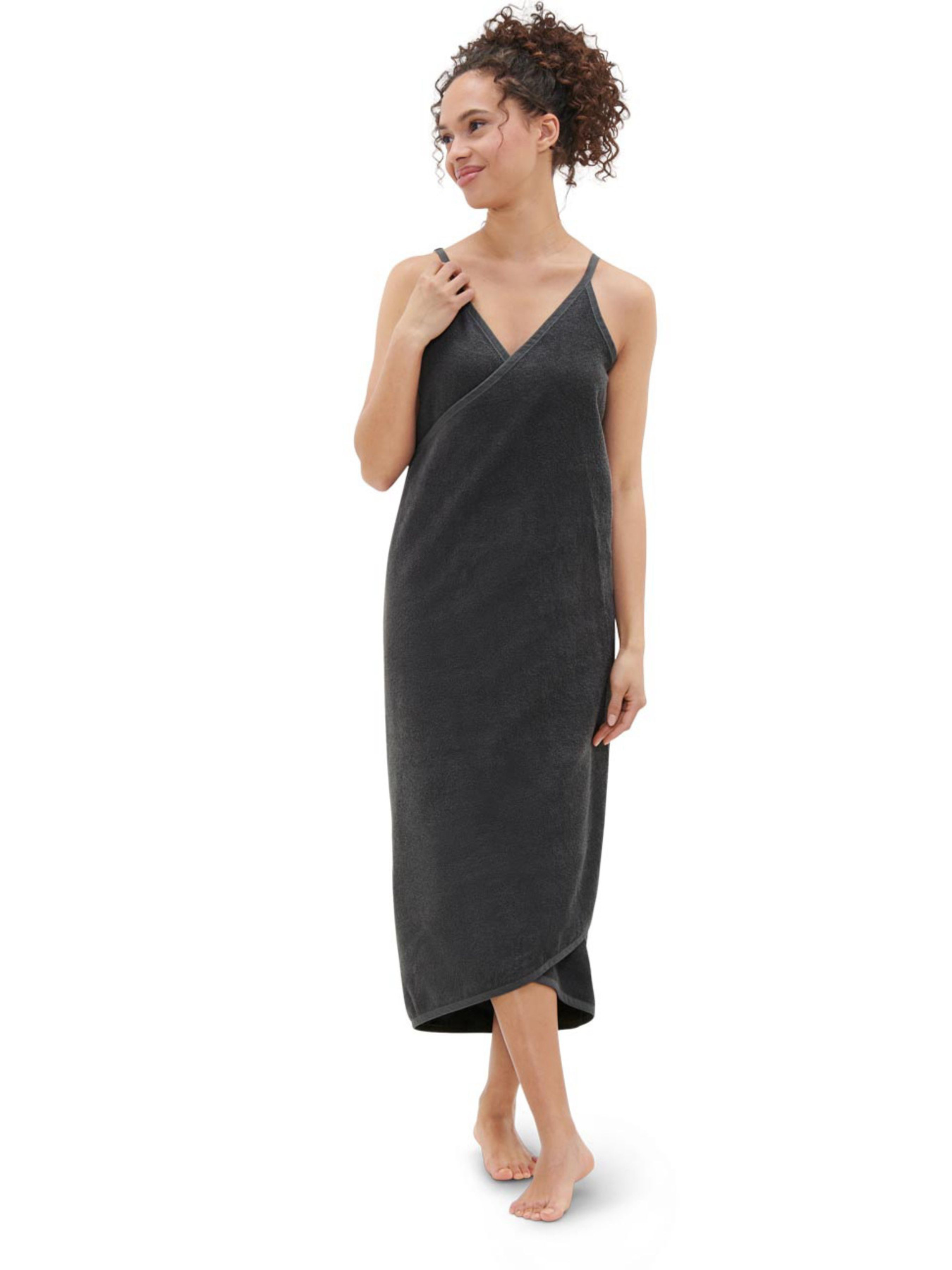 Великий махровий плаття-рушник з бавовни Tchibo модель T1759085566 Фото