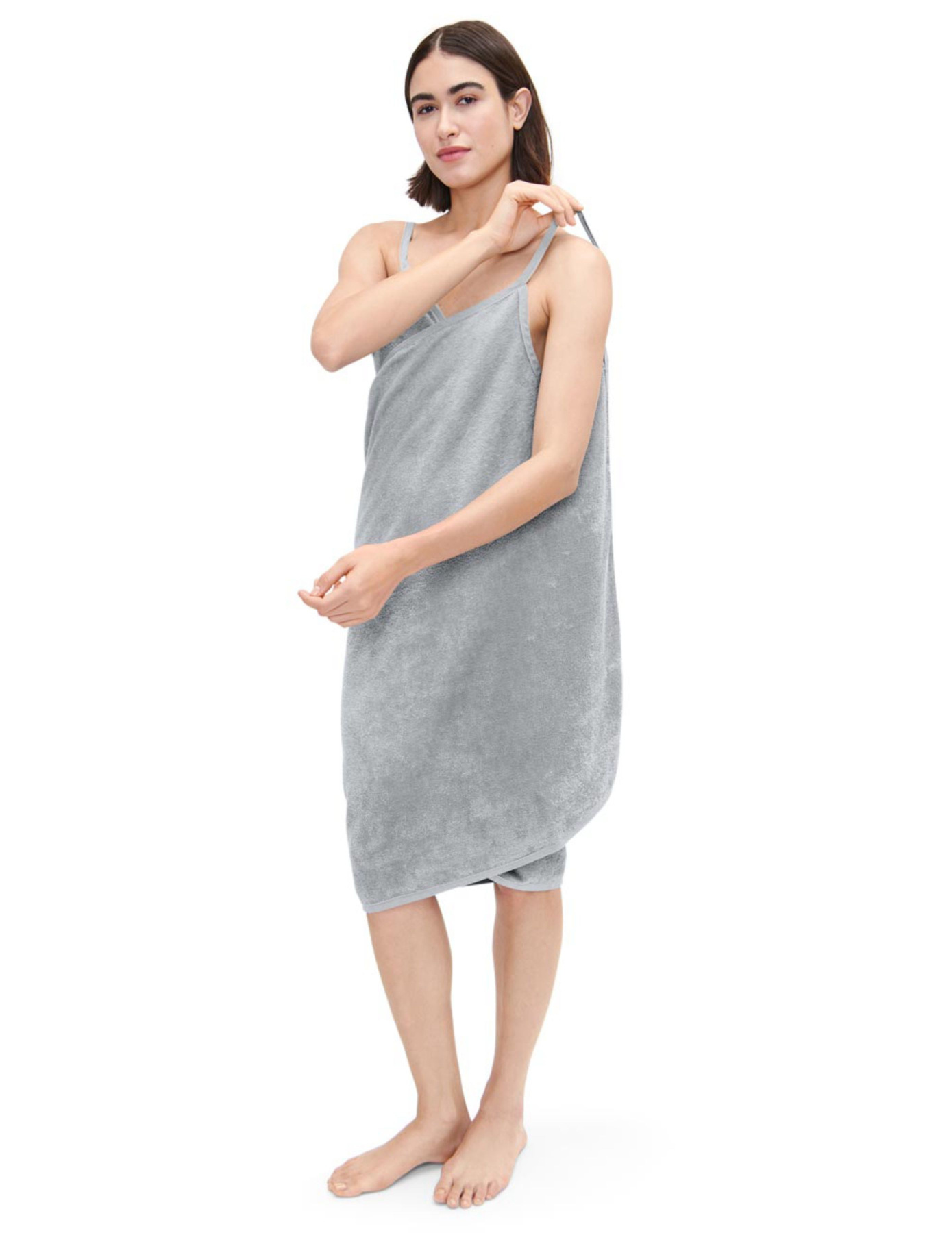 Велике махрове плаття-рушник з бавовни Tchibo модель T1759085776 Велике махрове плаття-рушник з бавовни Tchibo модель T1759085776 Фото