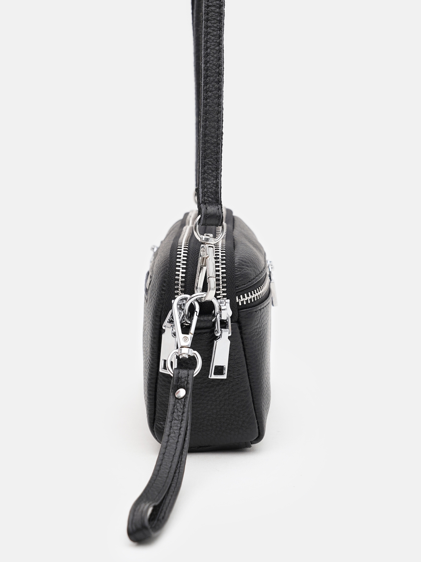 Кросс-боди Borsa Leather модель K11668bl-black Фото