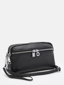 Крос-боді Borsa Leather модель K11668bl-black Фото